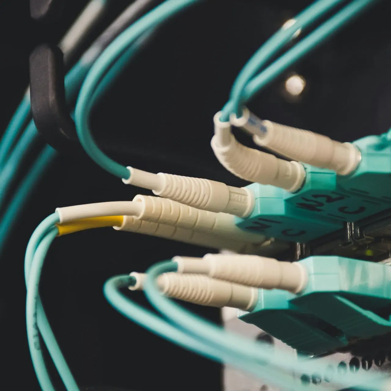 Eine solide Infrastruktur ist das A und O Netzwerkkabel Symbolisch für die IT Infrastruktur.